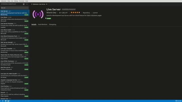 Add Live Server to VS Code смотреть онлайн