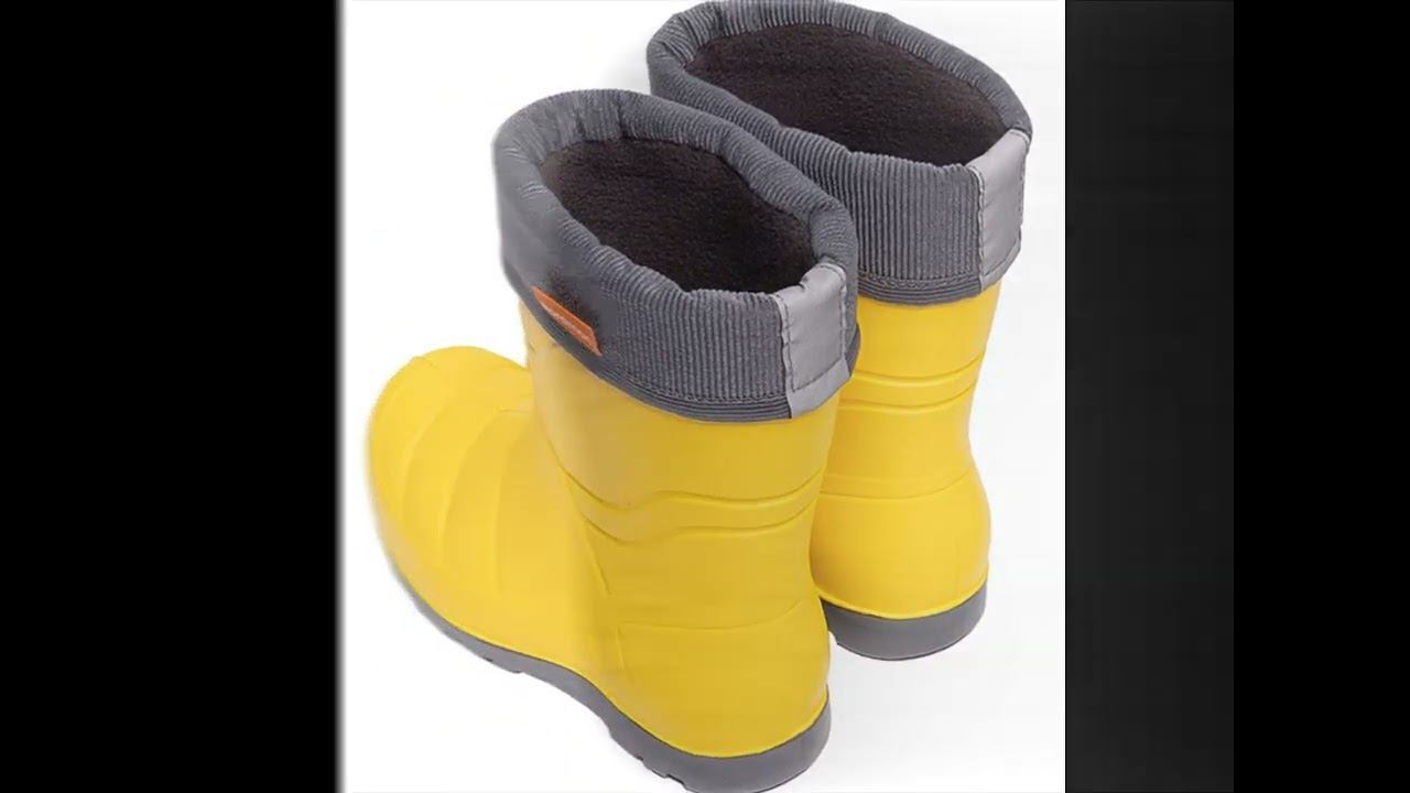Nordman, Сапоги Flash со съемным флисовым утеплителем 912-E03 (желтые) смотреть онлайн