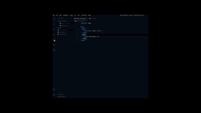 HTML with PHP смотреть онлайн