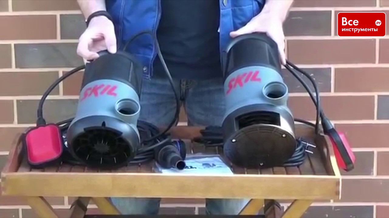 Погружные насосы Skil 0805 и 0810 смотреть онлайн