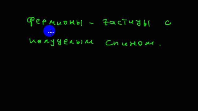 Элементарные частицы | обобщённый принцип Паули смотреть онлайн