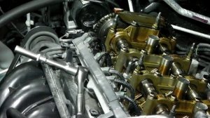 Honda Accord 2008год двс K 24 регулировка клапанов, профилактика форсунок