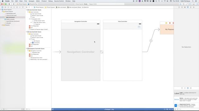 How to make an iPad style popover for iPhone, using Xcode7 and Swift смотреть онлайн