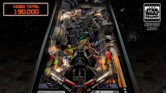 Star Wars Trilogy Siggis Mod 1.1(Sega 97) - Pinball VPX смотреть онлайн