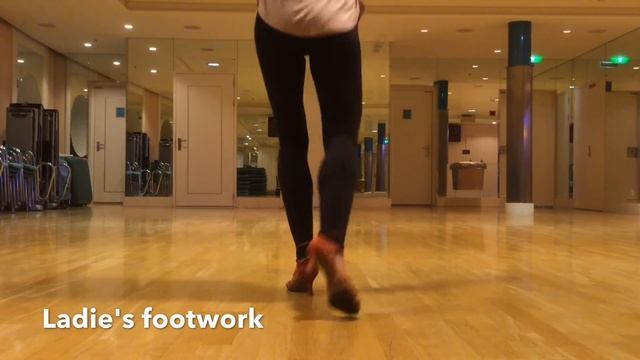 How to dance Promenade Samba Walk in Samba #5 | Променадный Самба Ход. Самба | EasyBallroom смотреть онлайн