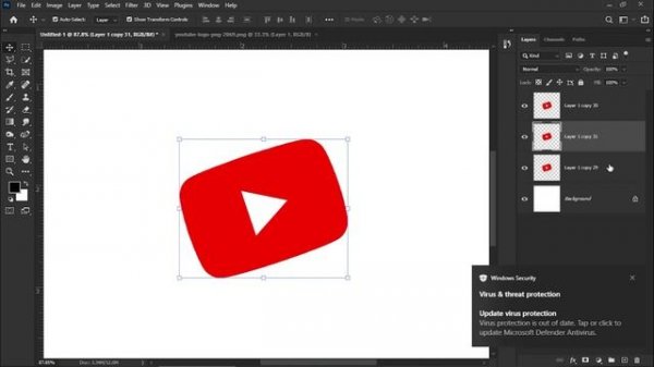 How to Convert 2D to 3D Logo in Adobe Photoshop cc #NG02CREATIVE