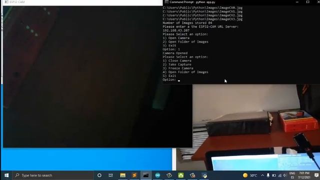 Local Streaming Server (ESP32 + Python) смотреть онлайн