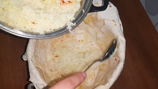 Şah Plov.Lavaş Içi Plov.Шах плов с курицей.