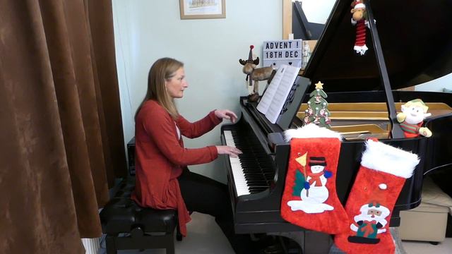 O Come, O Come, Emmanuel, Jill Morton-piano, 18th December 2020 Advent Calendar смотреть онлайн