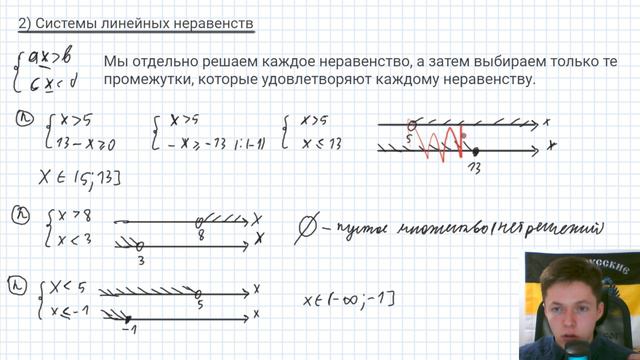 НЕРАВЕНСТВА МАТЕМАТИКА ОГЭ| УРОК 8 КУРСА "ЗА ПОСЛЕДНЕЙ ПАРТОЙ" смотреть онлайн