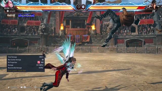 Alisa Bosconovitch Sample Air Combo / Beginner's Guide / TEKKEN 8 смотреть онлайн