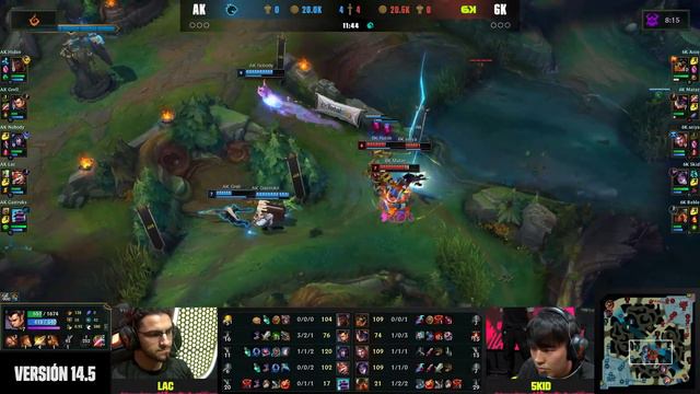 All Knights vs Six Karma | #LLA Apertura 2024 | Playoffs S2D1 | Partida 1 смотреть онлайн