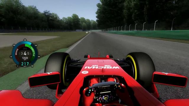 Assetto Corsa - Ferrari SF15-T at Monza (onboard) смотреть онлайн