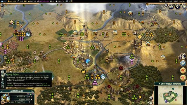 How to 'exploit' Civilization 5 to win a game INCREDIBLY early - Tourism win on TURN 90! смотреть онлайн