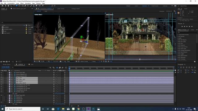 3D Matte Painting Photoshop And After Effects смотреть онлайн