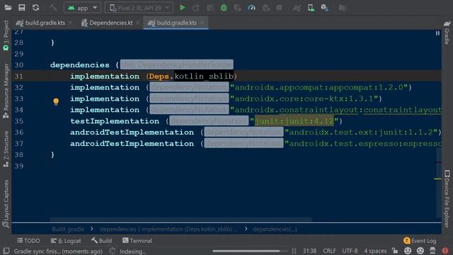 Gradle Dependency Management: Using Kotlin and buildSrc in Android Studio смотреть онлайн