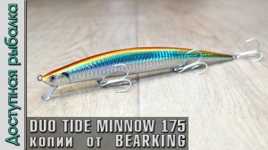 Новинки от BEARKING ? Воблеры с АлиЭкспресс копии DUO TIDE MINNOW SLIM 175 F