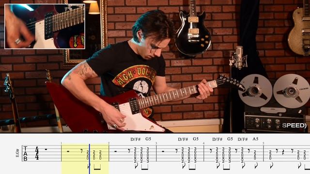 How to Play "Highway to Hell" by AC/DC - Legendary Riff #13 смотреть онлайн