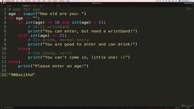 Bouncer Code Along and Nested Conditionals | Coding for Kids Python Learn to Code 50 Awesome Games смотреть онлайн