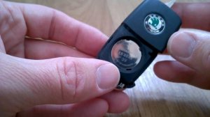 Skoda Fabia Mk2 Key Fob Battery Replacement
