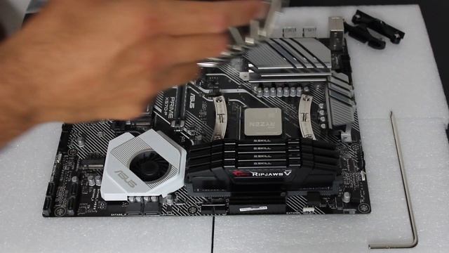 Amd Ryzen 9 3900x pc build install and benchmark - Ryzen 3900x motherboard Asus Prime X570-P - ASMR смотреть онлайн