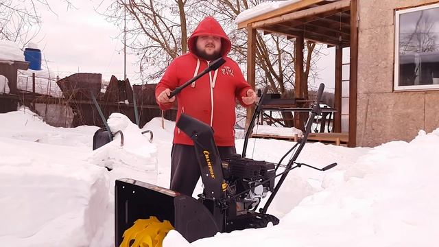 Снегоуборщик Champion ST656. Лень двигатель прогресса смотреть онлайн