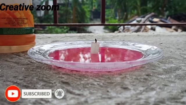 Under water candle experiment | смотреть онлайн