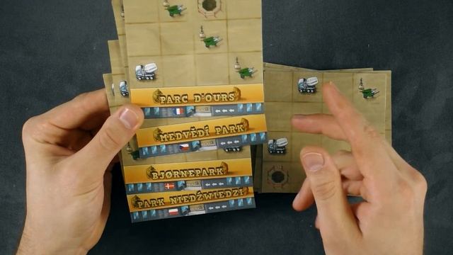 Настольная игра Медвежий парк Распаковка