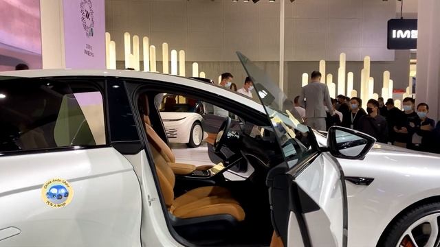 2022 SAIC Zhiji L7 EV Walkaround—2021 Guangzhou Motor Show—2022款智己L7，外观与内饰实拍 смотреть онлайн