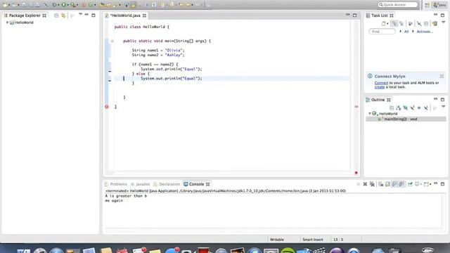 Beginning Java 7 - If Statement Part 2 смотреть онлайн
