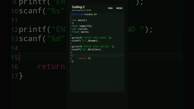 User input in C language | Float int char use in the same code #coding #c #btech #float @AnonymousT смотреть онлайн