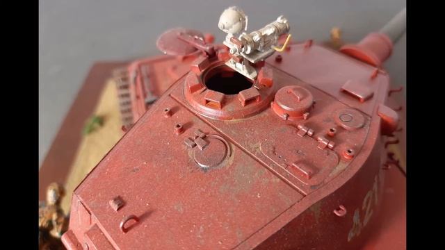 German Tank: King Tiger: Panzerkampfwagen Tiger Ausf. B. Henschel Turret - July 1945 - 1/35 AMM смотреть онлайн