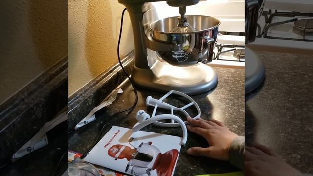 KitchenAid Professional 5 Plus desempacando batidora amasadora profesional #KitchenAid pro 5 смотреть онлайн