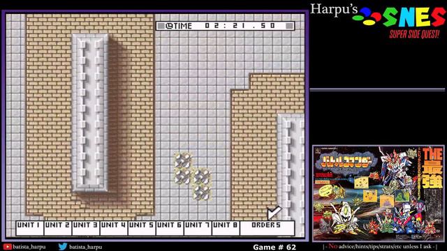 SNES Super Side Quest - Game # 62 - Battle Commander: Hachibushuu Shura no Heihou [3/5] смотреть онлайн