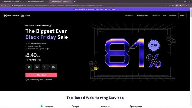 ✅ 90% OFF Hostinger Shared Hosting Coupon Code 2023 ? Biggest Hostinger Black Friday Deals 2023! ✅ смотреть онлайн
