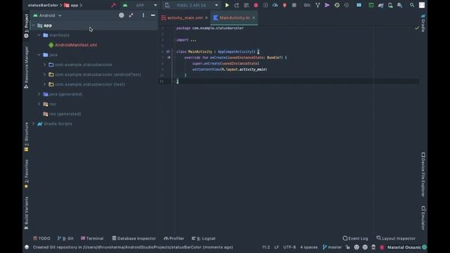 Export android studio project to Github account смотреть онлайн