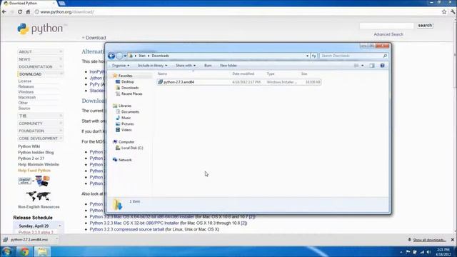 Installing Python 2.7 смотреть онлайн