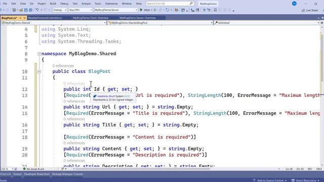 Blazor WebAssembly Blog Tutorials - 4 - Create Blazor WebAssembly Blog model смотреть онлайн