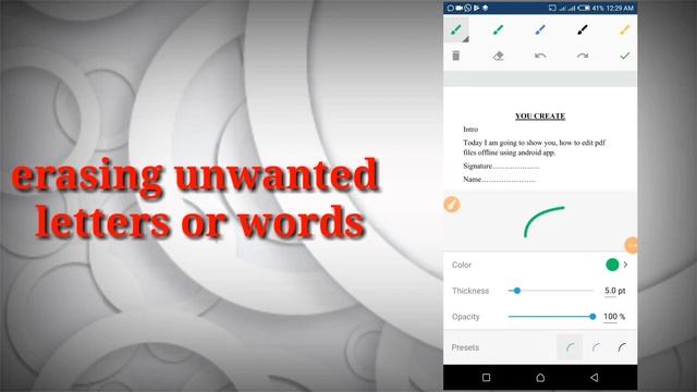 How to edit PDF files offline using android phone смотреть онлайн