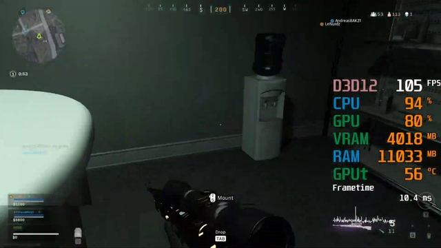 GeForce GTX 1650 SUPER -- Intel Core i5-4690K -- Call of Duty Warzone FPS Test смотреть онлайн