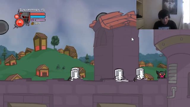 Castle Crashers 3 pelea en el carruaje y el regreso del gato смотреть онлайн