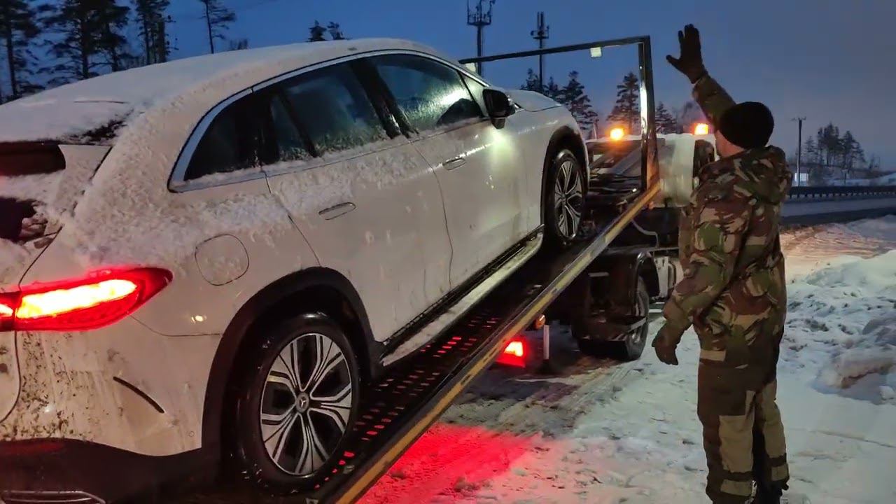 Прибыл Mercedes-Benz EQE SUV (клиентский) смотреть онлайн