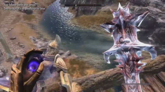 Skyrim PS5 Dwarven Warrior Follower Mod is Indestructible смотреть онлайн