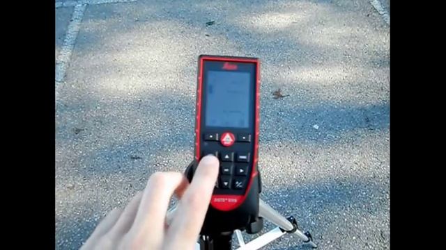 Distanciómetro Leica Disto D510: Zoom en Exteriores. смотреть онлайн