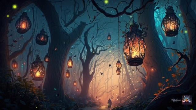 Светлячки - Расслабляющая фантазийная амбиентная музыка - Глубокое расслабление и медитация." смотреть онлайн