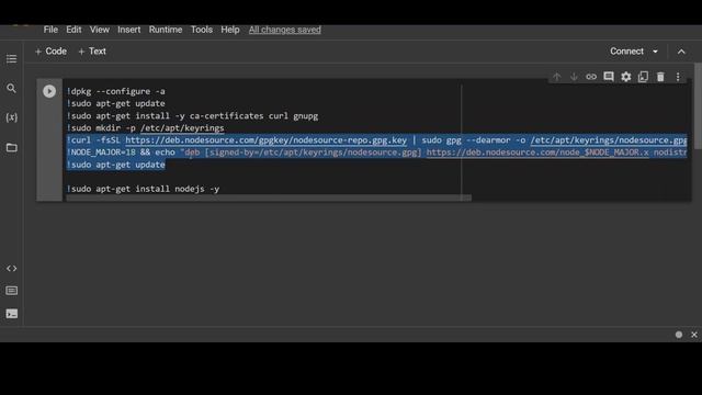 How To Install Node in Google Colab смотреть онлайн