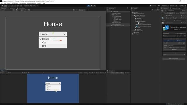 Simple Translation - Unity Asset смотреть онлайн