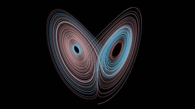Lorenz Attractor - Two Trajectories смотреть онлайн