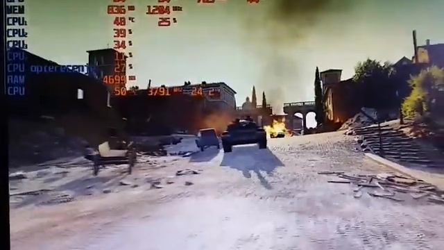 ASUS Radeon R7 250 1GB GDDR5 running World Of Tanks EnCore Bencmark @ Medium @ 1080p смотреть онлайн
