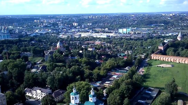Смоленска крепостная стена видео с высоты смотреть онлайн